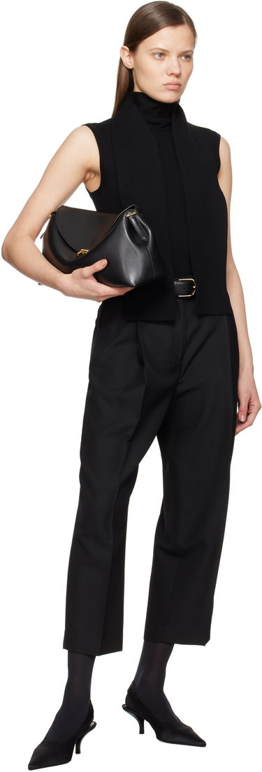 Bälten TOTEME Wide Trouser Belt Svart | 241-WAM972-LE0025, 3