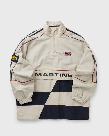 Vindjacka Martine Rose Martine Racing Stripe Checkerboard Half-Zip Pullover Flerfärgad | 121WP01052-WHT, 2
