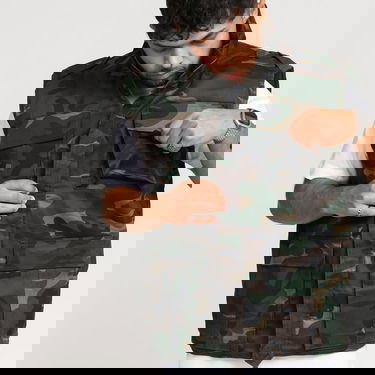 Väst Urban Classics Ranger Vest Grön | BD4014 Green Camo, 2