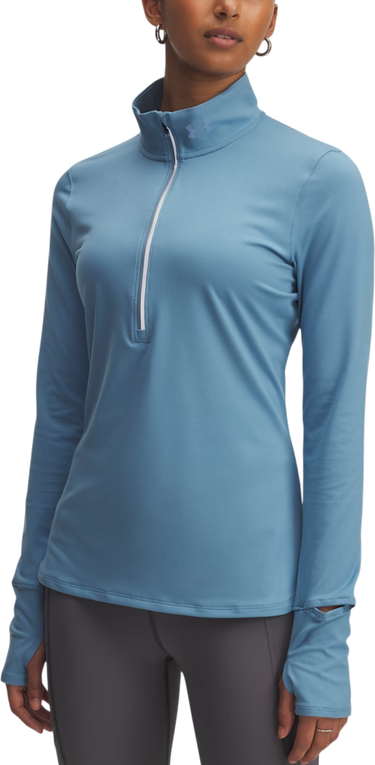 T-shirt Under Armour Under Armour Qualifier Run 1/2 Zip Running Pullover Blå | 1379349-418, 0