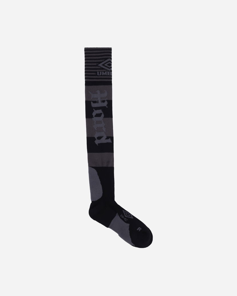 Strumpor Umbro Hard Times Knee-High Socks Svart | UBMW0262YA12 BLK0028