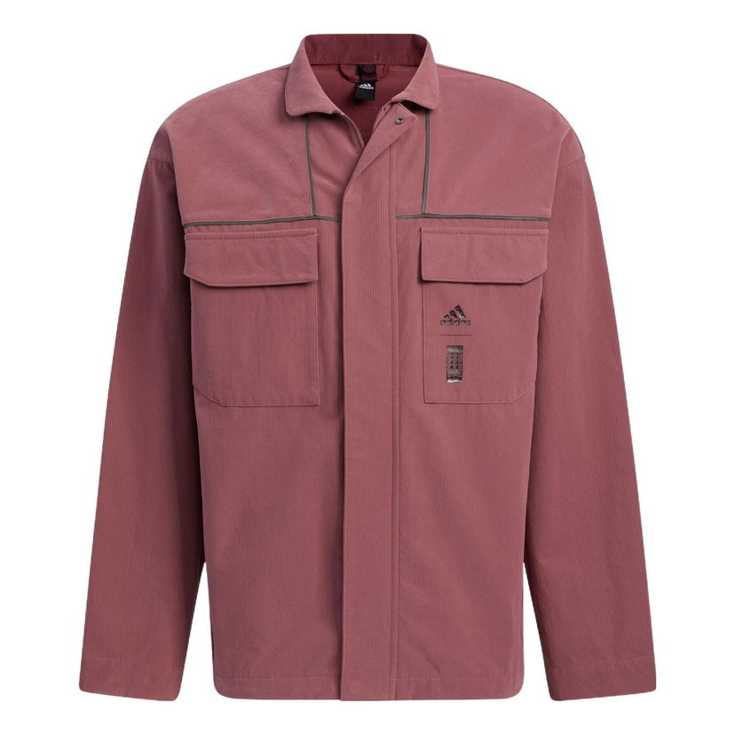 Skjorta adidas Originals 2-in-1 Jacket Bourgogne | HR4448