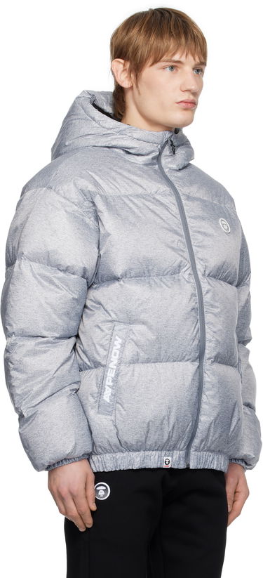 Pufferjacka AAPE by A Bathing Ape AAPE by A Bathing Ape 'AAPE NOW' Down Jacket Grå | AAPDNM7654XANGY2, 1