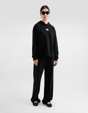 Träningsbyxor Dolce & Gabbana Dolce & Gabbana Flared Jogging Pants with DG Logo Svart | FTC93ZGDCYCN0000, 1