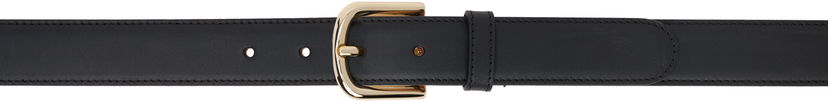 Bälten A.P.C. A.P.C. Rose Leather Belt Svart | PXBHZ-F65215
