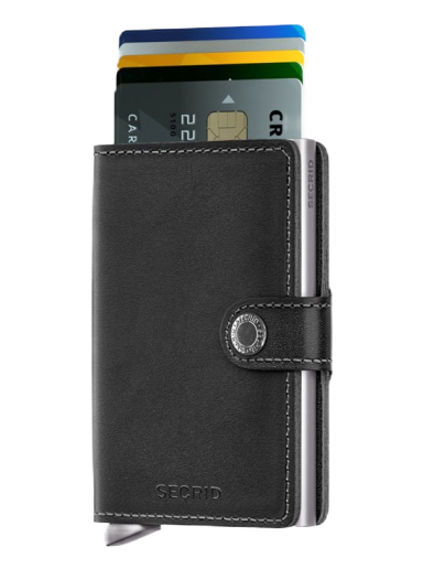 Plånbok Secrid Miniwallet Svart | M-BLACK