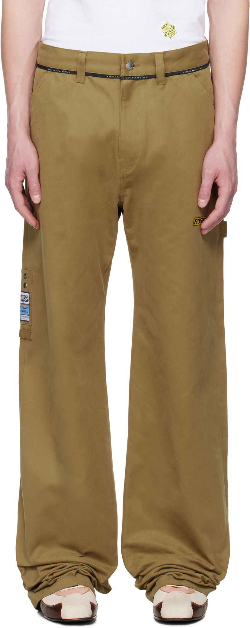 Cargo byxor Martine Rose Martine Rose Carpenter Trousers Grön | 843WP02411