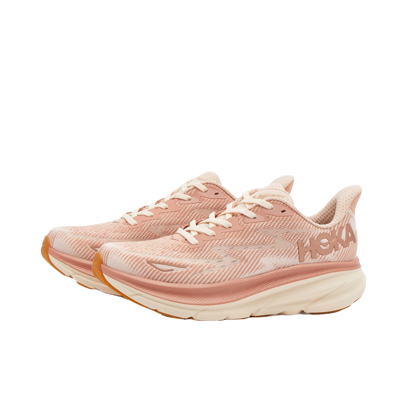 Löpning Hoka One One Women's Clifton 9 Sneakers in Sandstone/Cream, Size UK 3.5 | END. Clothing Beige | 1127896-SNC