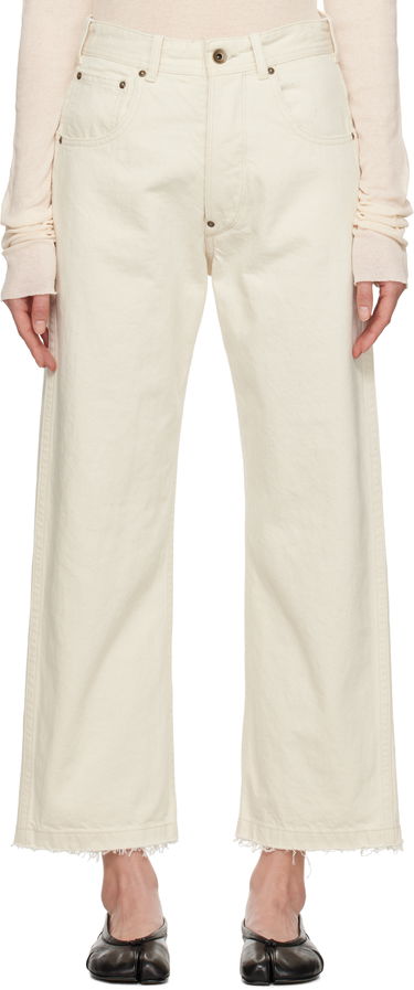 Jeans Maison Margiela Maison Margiela Frayed Jeans Vit | S50LA0240 M30026, 0