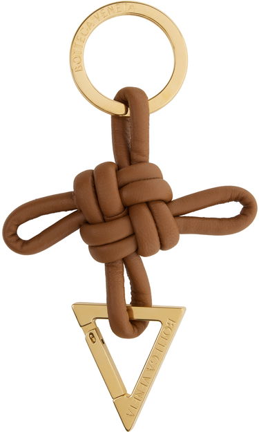 Nyckelringar Bottega Veneta Triangle Keychain Brun | 619100 V0050, 0