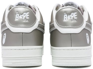Sneakers och skor BAPE Bape Sta Silver #4 Grå | 0ZXSHM191053L-SILVER, 3