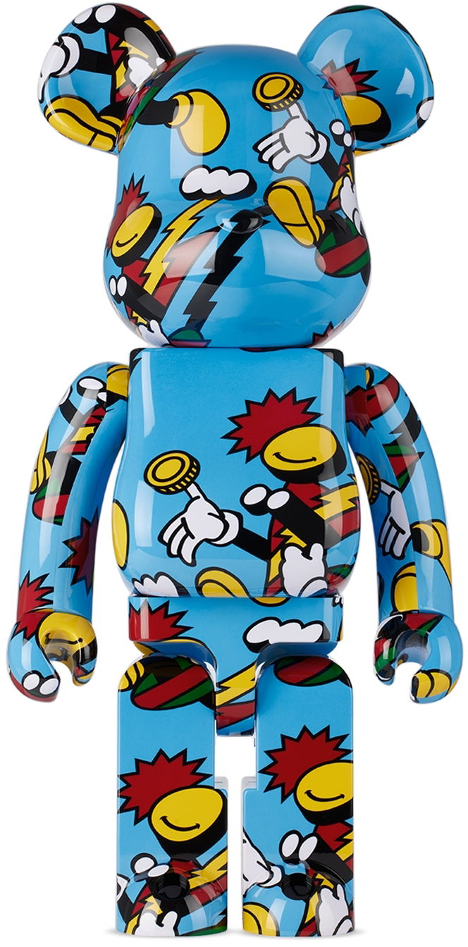 Samlarobjekt Medicom Toy Blue GRAFFLEX Lucky You 1000% Be@rbrick Blå | 4530956605593, 0