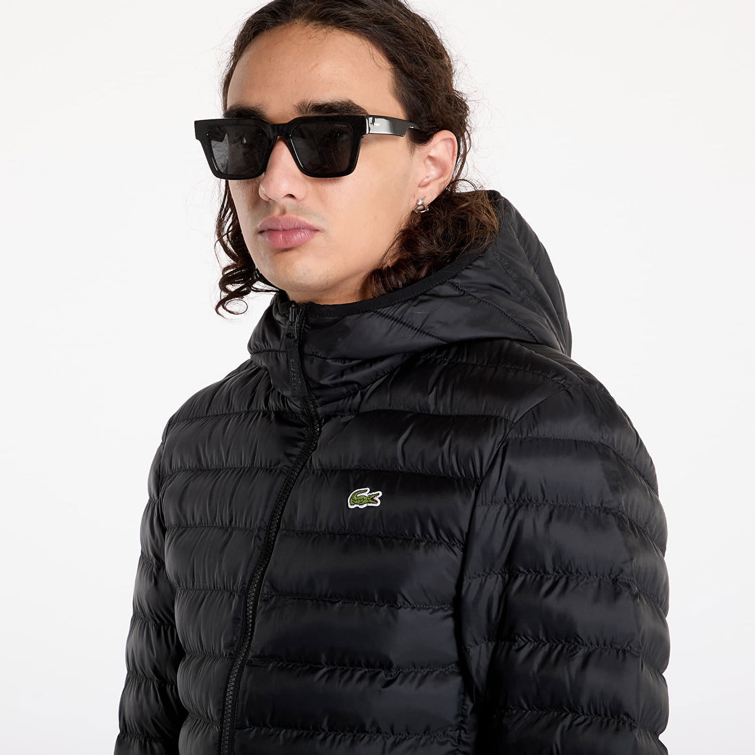 Pufferjacka Lacoste Puffer Jacket With Hood Svart | BH2909_031, 1