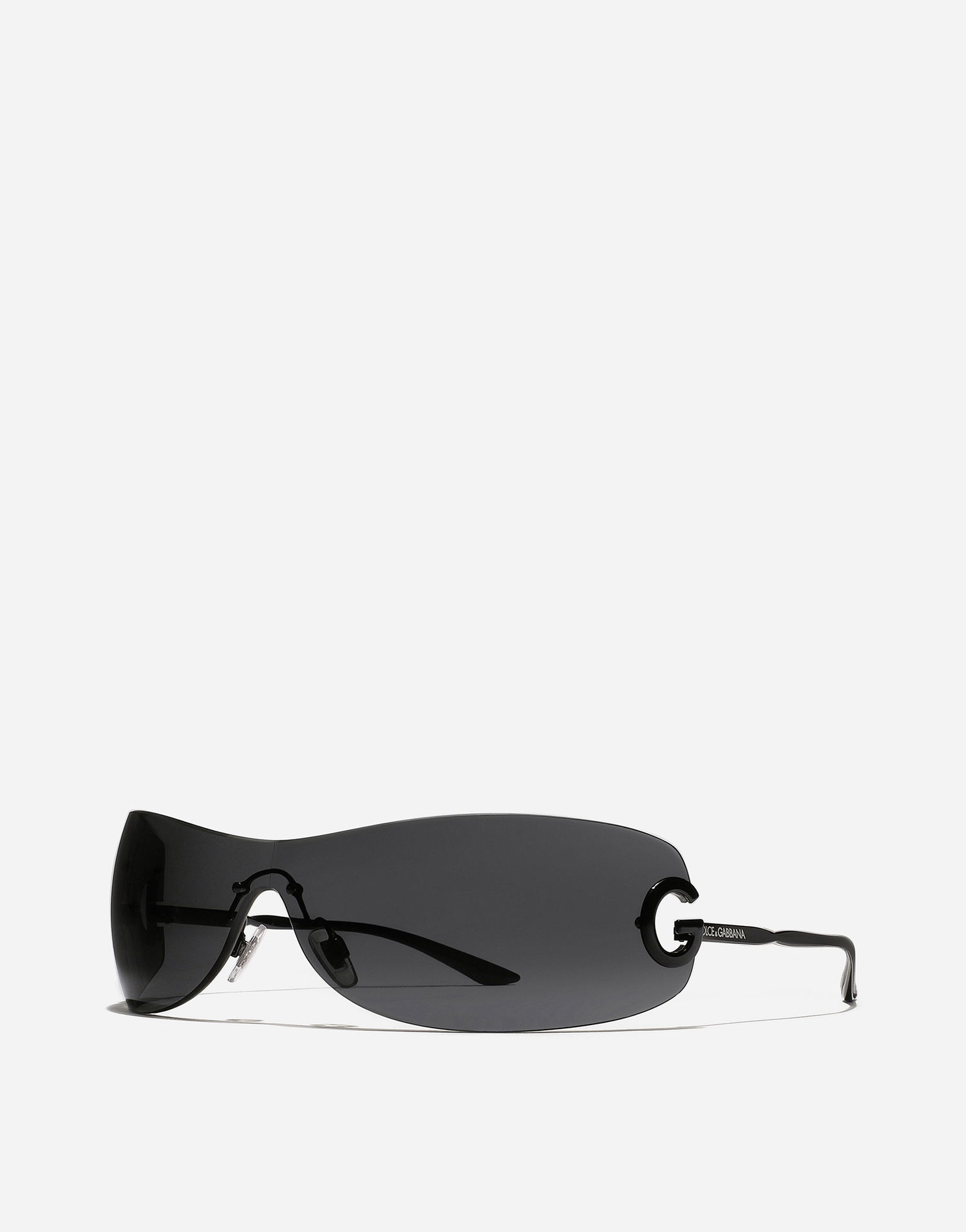 Solglasögon Dolce & Gabbana Dolce & Gabbana Dg Twist Shield Sunglasses Svart | VG2308VM1879V000, 1
