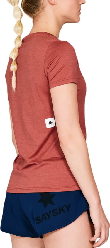 T-shirt Saysky Saysky Pace Logo T-Shirt Röd | nwrss20c5006, 1