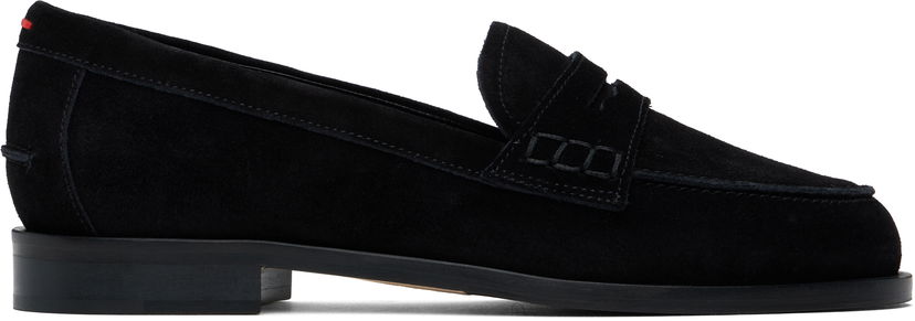 Skovård Aeyde Aeyde Oscar Suede Loafers Svart | A11-FL-VRNR15FL50-FW24-800-022