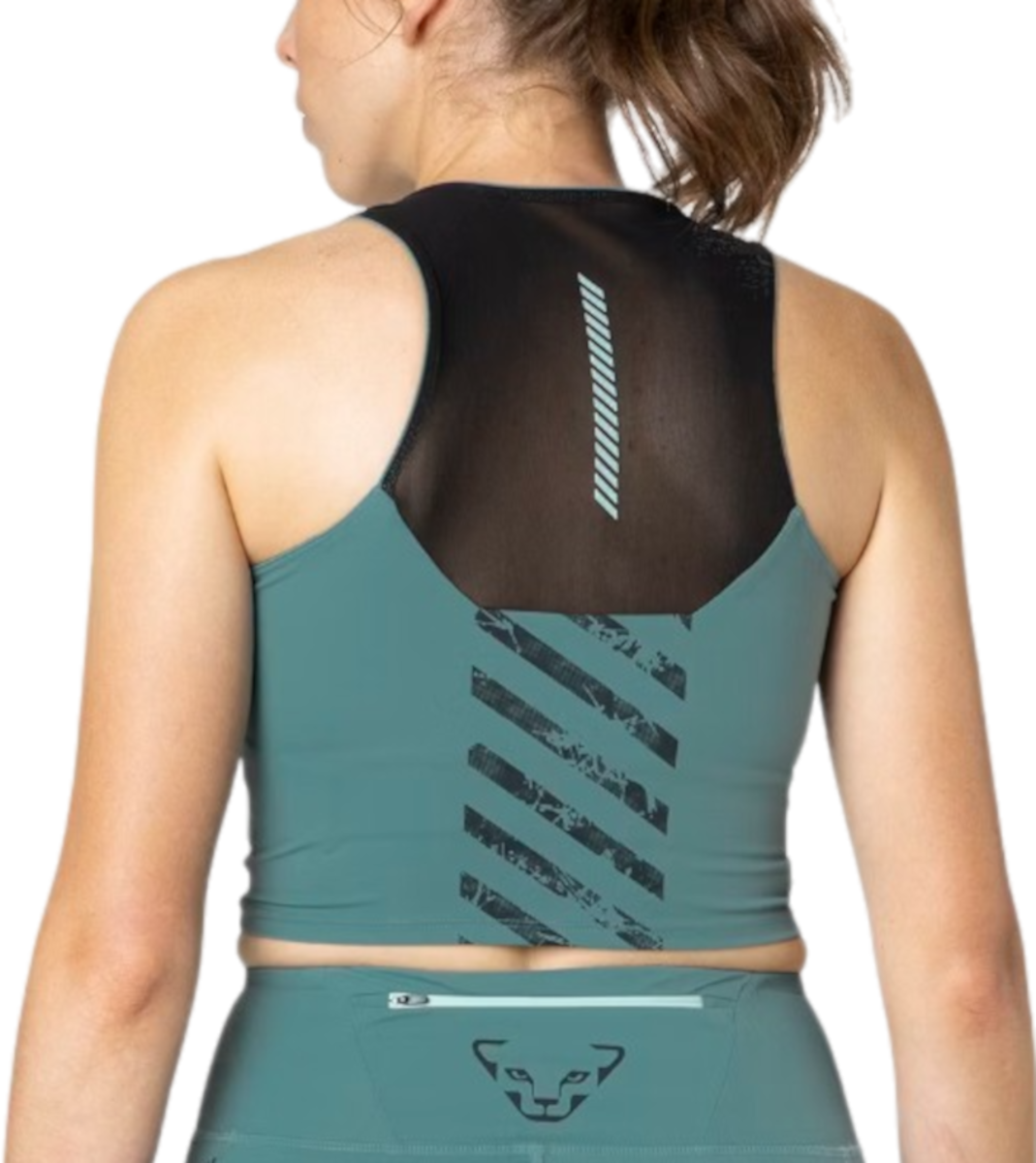 Linne Dynafit Dynafit Trail Crop Top Grön | 08-0000071903-3091, 1