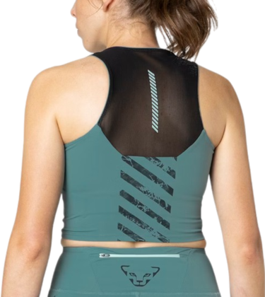 Linne Dynafit Dynafit Trail Crop Top Grön | 08-0000071903-3091, 1
