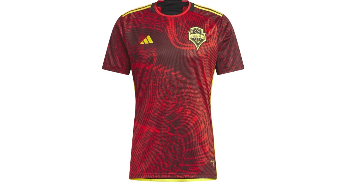 Jersey adidas Performance Seattle Sounders FC 2023/24 Away Jersey Röd | hi1844, 1