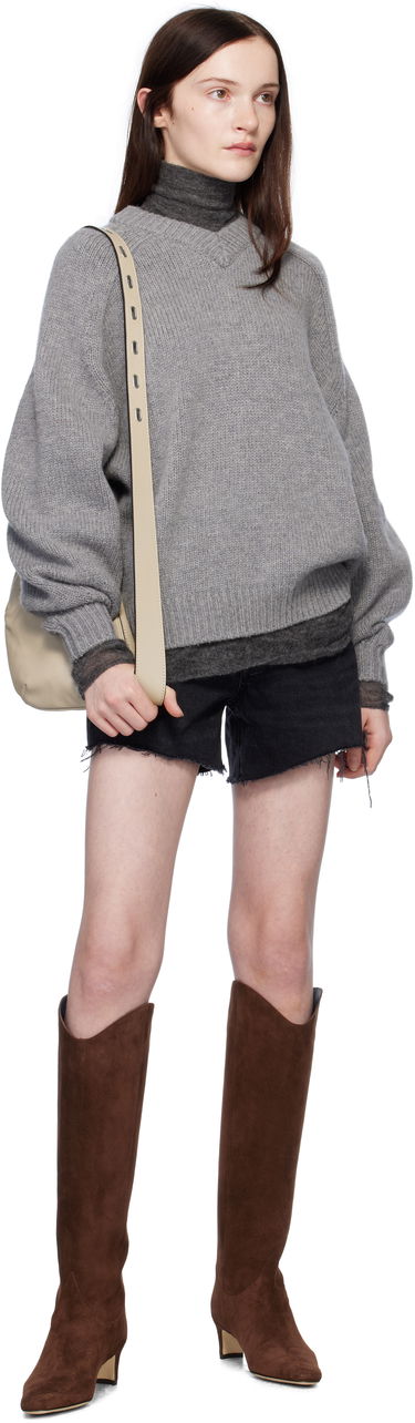Shorts AGOLDE Parker Denim Shorts Svart | A9010C-1157, 3