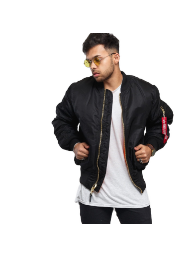 Bomberjacka Alpha Industries MA-1 Bomber Jacket Svart | 100101 03