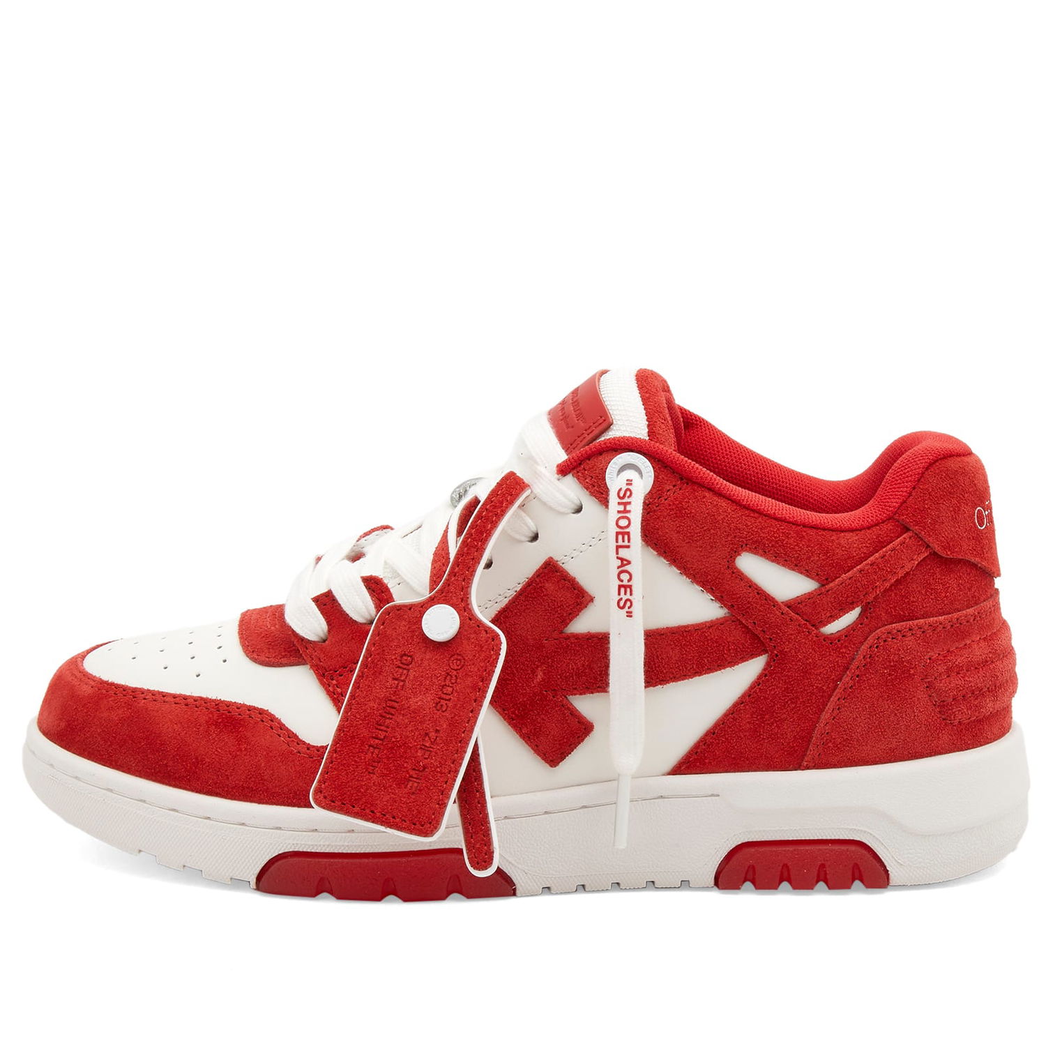 Sneakers och skor Off-White Off-White Out Of Office Röd | OMIA189S25LEA0072701, 1