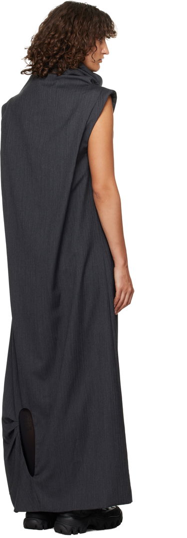 Klä ADER ERROR Maxi Dress With Cutout Grå | BN01FWDR0101GR, 2