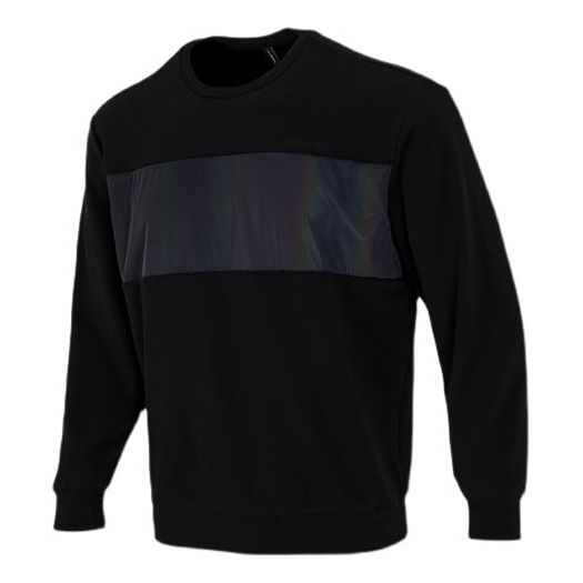 Sweater adidas Originals adidas neo Splicing Sports Pullover Svart | HB7380