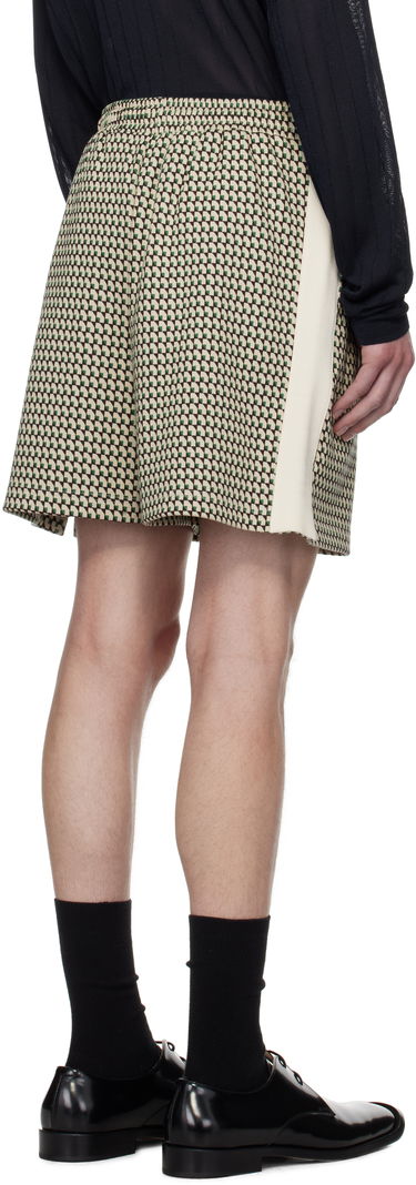 Shorts Wales Bonner Wales Bonner Power Shorts Beige | US25JE36-JE22 - 1780 JACQUARD, 2