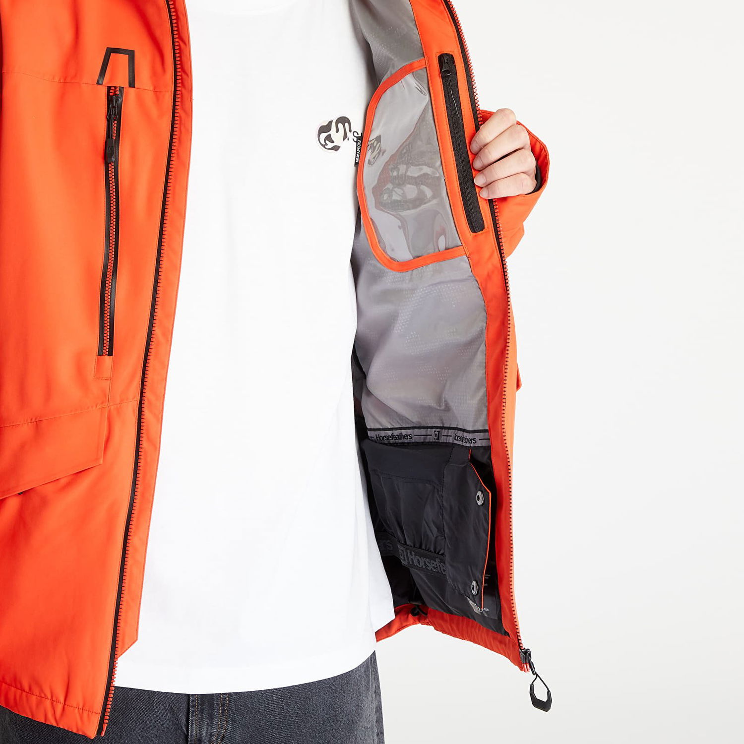 Jacka Horsefeathers Halen II Jacket Röd | OM301E, 1