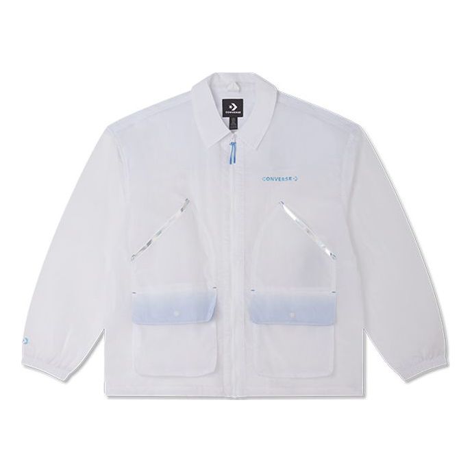 Vindjacka Converse Lightweight Packable Jacket Vit | 10025870-A01