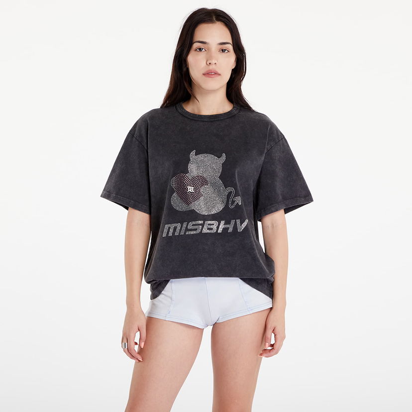 T-shirt MISBHV My Bear T-Shirt UNISEX Stone Wash Svart | 241M111