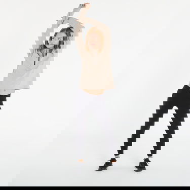 Vindjacka On Running Long Sleeve Quarter-Zip Jacket with Thumbholes Trail Breaker Beige | 1WE30150603, 3