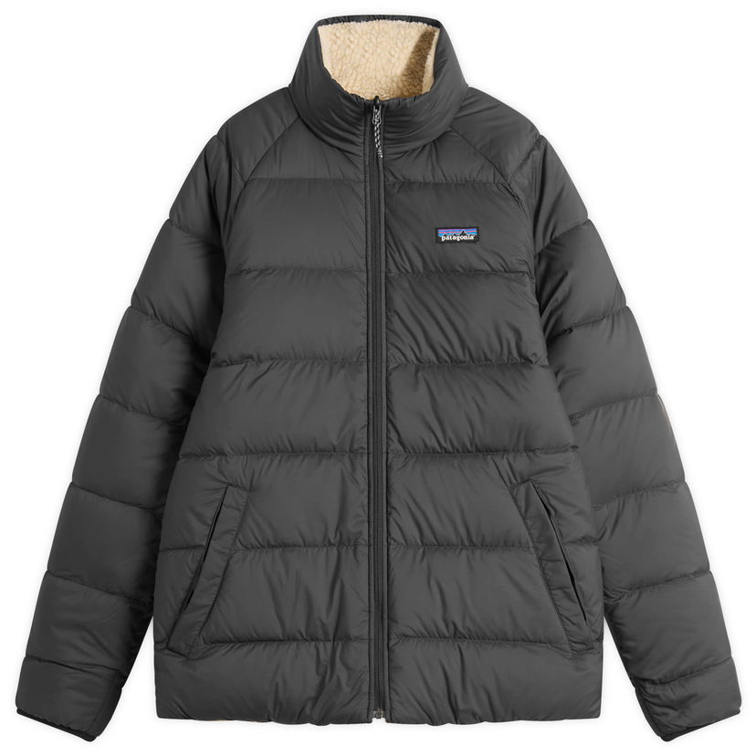 Pufferjacka Patagonia Reversible Silent Down Jacket Grå | 20670-BLK
