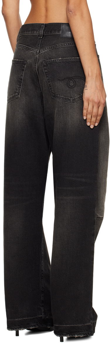 Jeans R13 R13 Wayne Wide-Leg Jeans Svart | R13WD146-D262C, 2