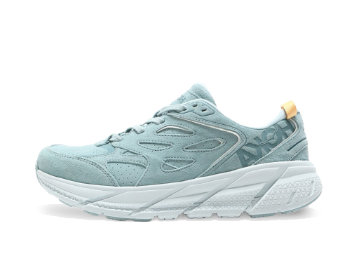 Löpning Hoka One One Clifton L Suede Cloud Blue Ice Flow (All Gender) Turkos | 1122571-CBIF