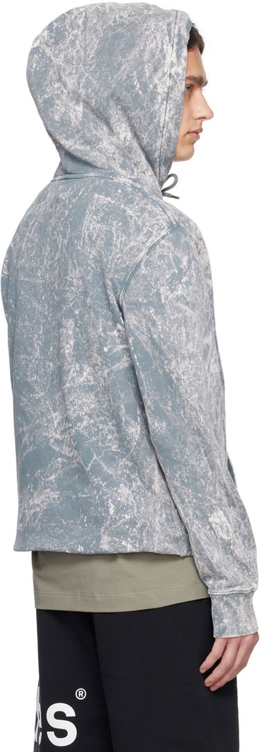 Sweatshirt Études Klein Acid Wash Hoodie Blå | E24MM254A01483, 2