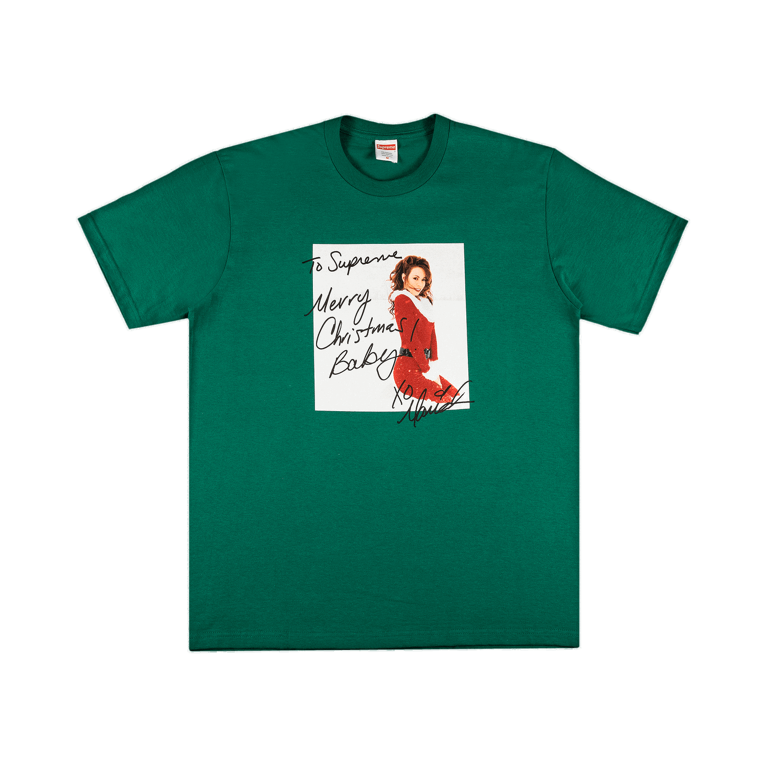 T-shirt Supreme Mariah Carey Tee Grön | FW20T50 LIGHT PINE, 0