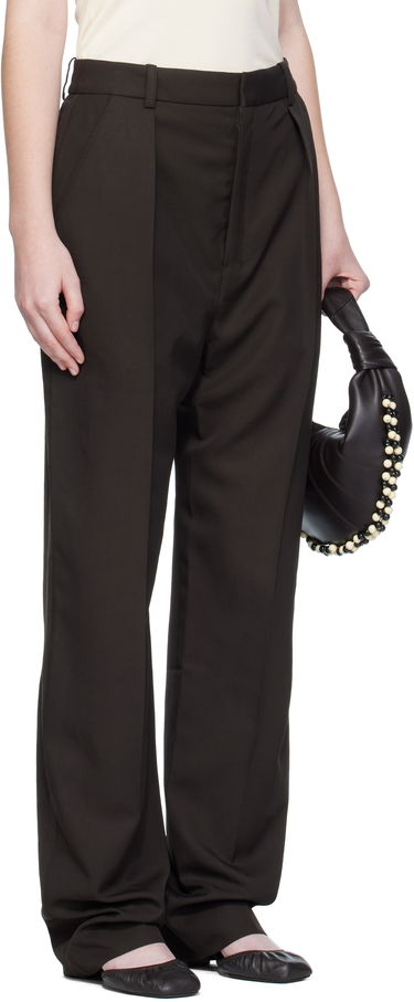 Byxor LEMAIRE Lemaire Pleated Trousers Brun | PA1251 LF1362, 1