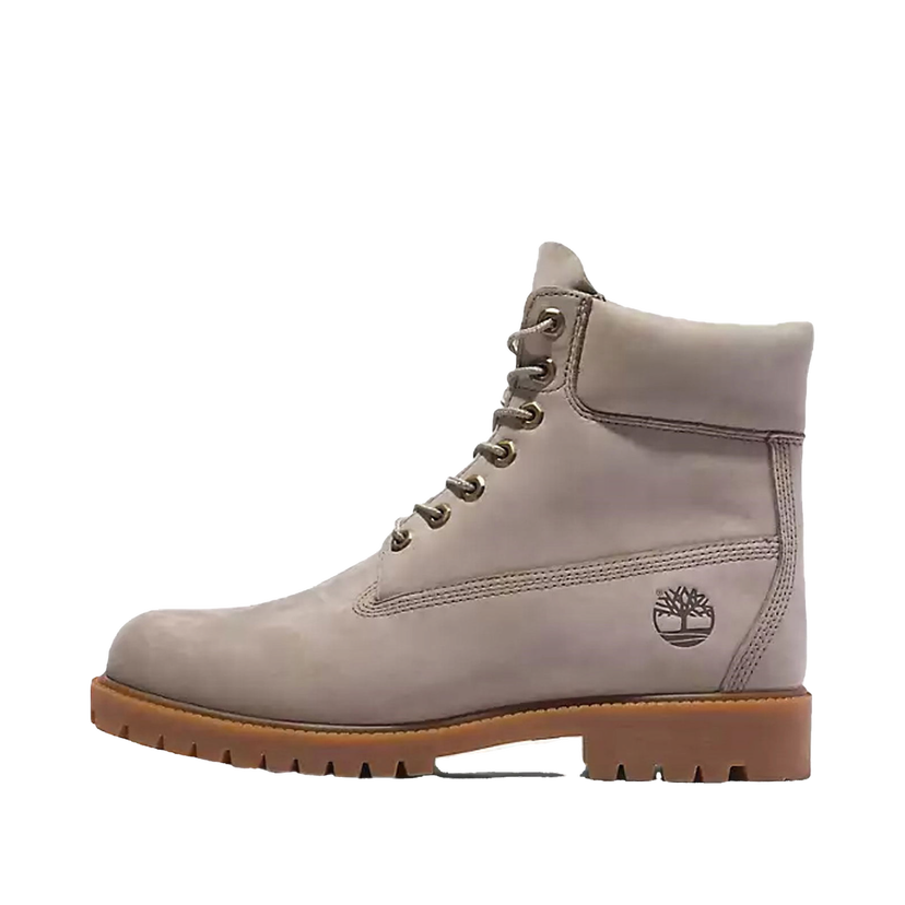 Sneakers och skor Timberland Heritage 6 Inch Lace Up Waterproof Light Taupe Nubuck Beige | TB0A2N8P-EO2