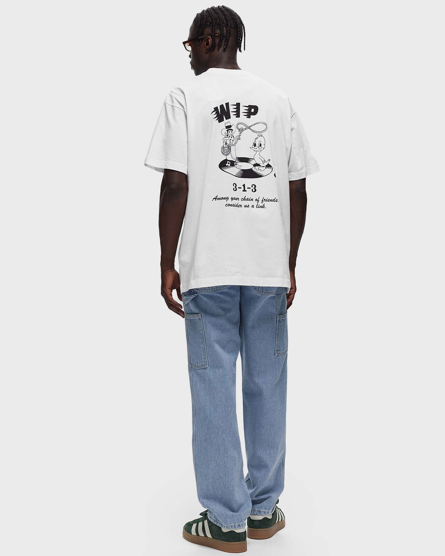 T-shirt Carhartt WIP S/S Friendship Tee Vit | I033641-00A.XX, 1
