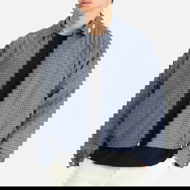 Jacka Pleasures Pleasures Shifty Track Jacket, Size Large Blå | P25SU011-NVY, 2