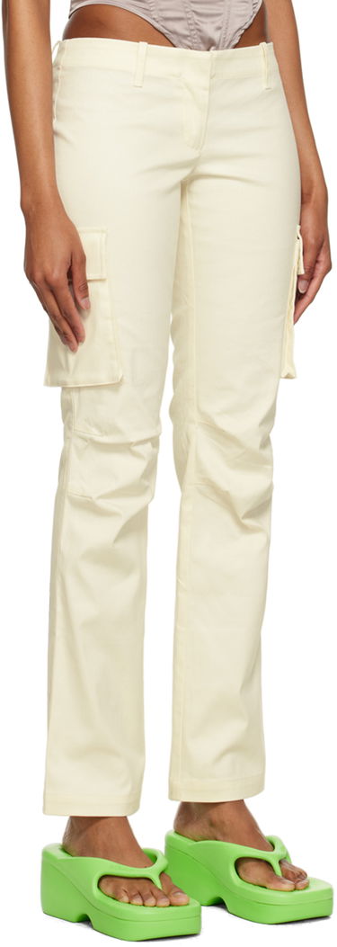 Cargo byxor Miaou Miaou Raven Cargo Pants Beige | 1019SCCRM, 1