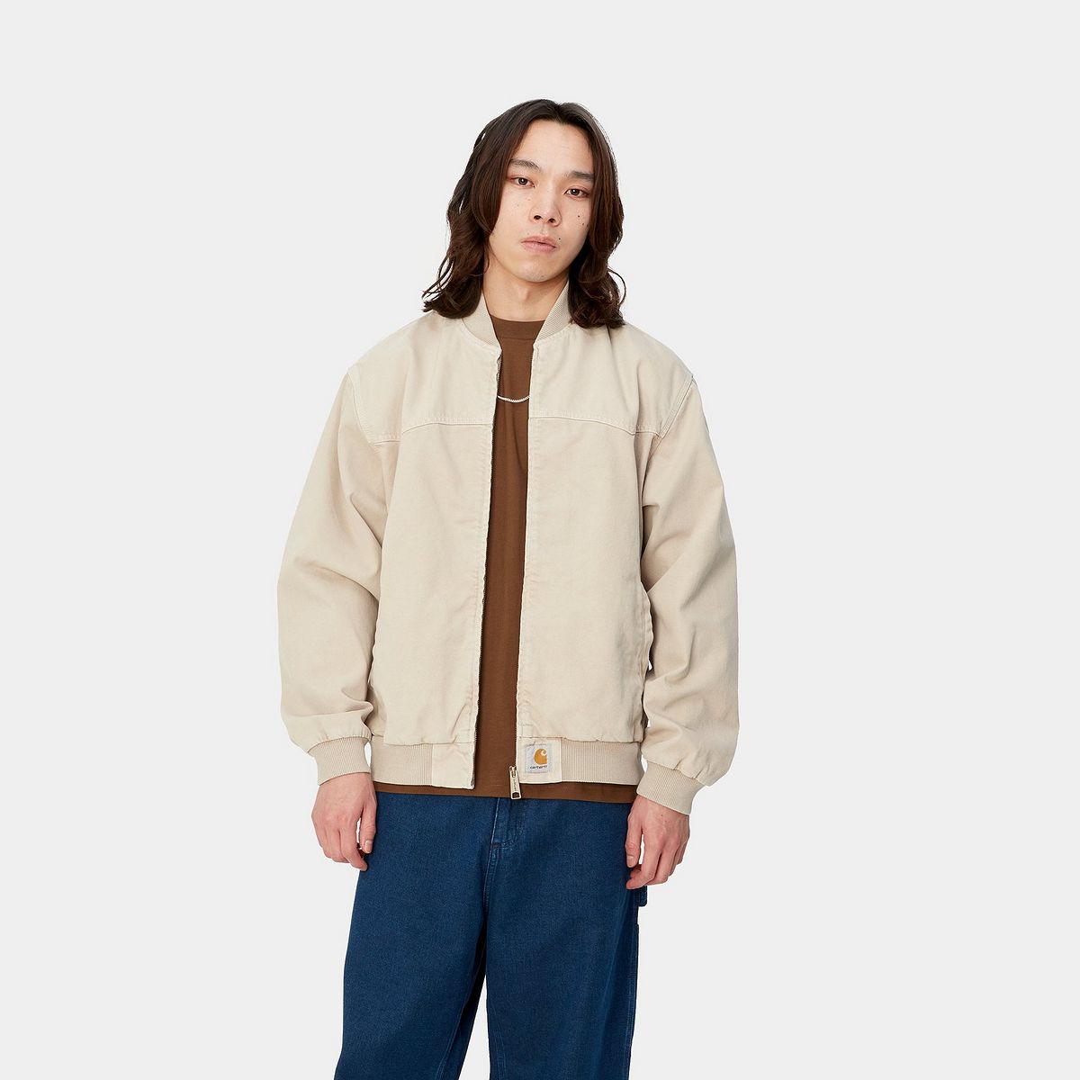 Bomberjacka Carhartt WIP OG Santa Fe Bomber Beige | I033111_1YC_4J, 0
