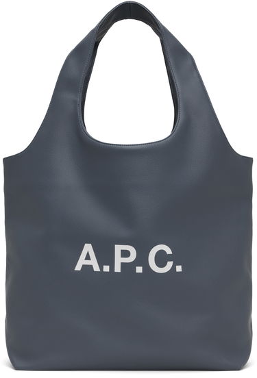 Tygpåse A.P.C. A.P.C. Ninon Tote Bag Mörkblå | PUABO-M61565, 0