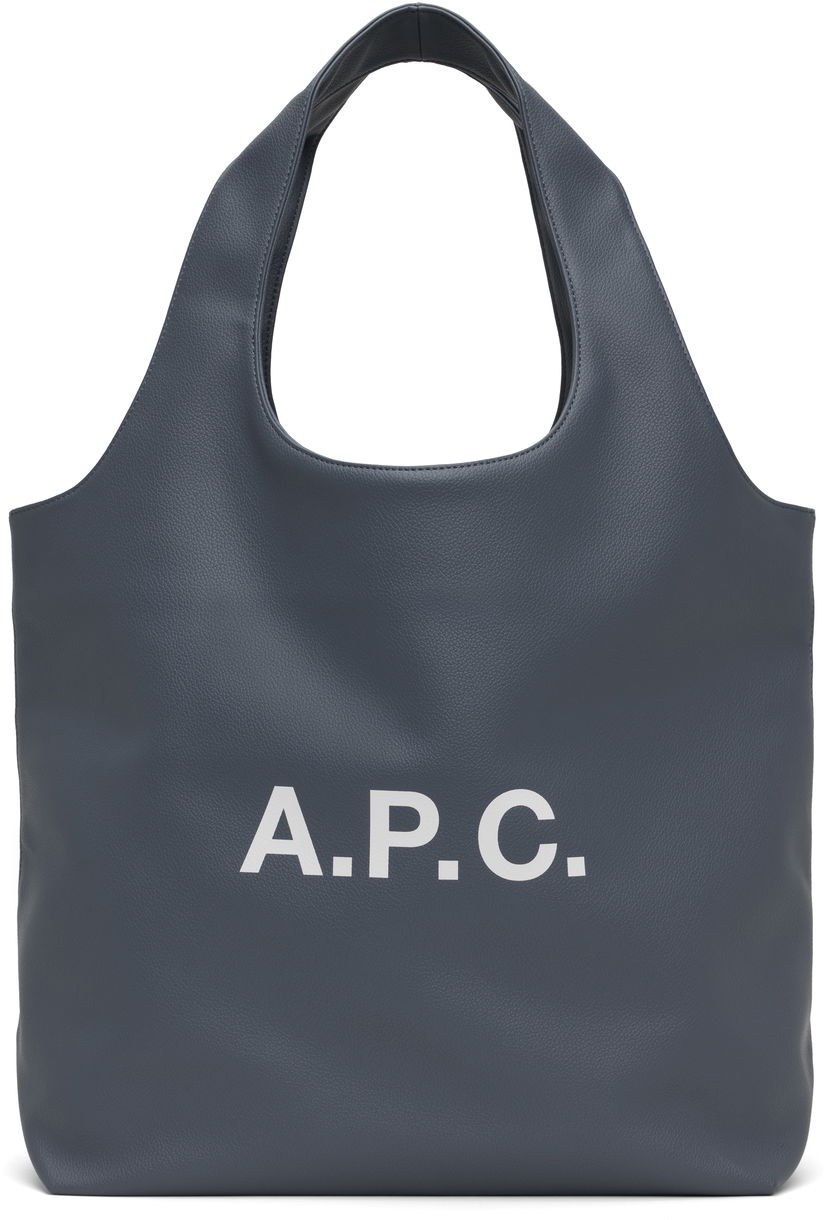 Tygpåse A.P.C. A.P.C. Ninon Tote Bag Mörkblå | PUABO-M61565