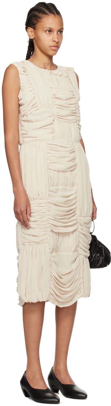 Klä Comme des Garçons Comme des Garçons Ruched Midi Dress Svart | RM-O012-051, 4