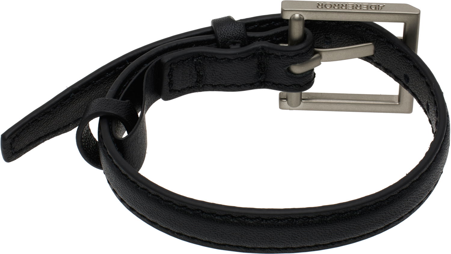 Armband ADER ERROR ADER error Tetraight 117 Leather Bracelet Svart | BO01SSJW0801BK, 1