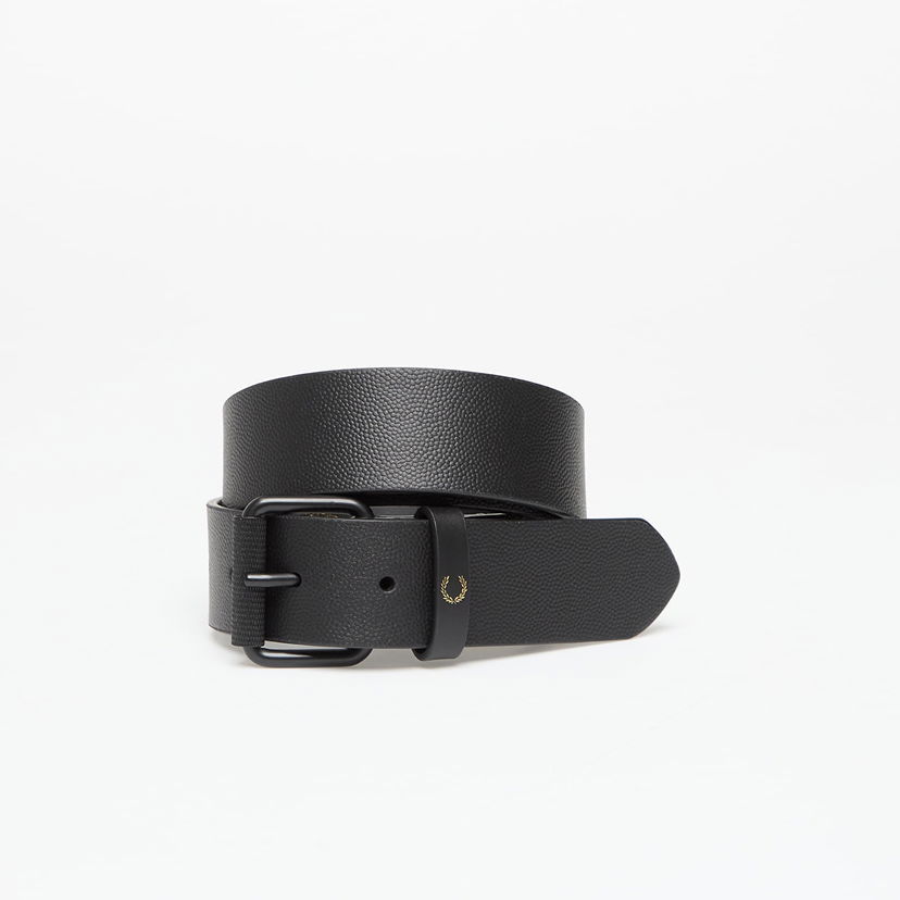 Bälten Fred Perry Fred Perry Scotchgrain Belt Svart | BT1248 102