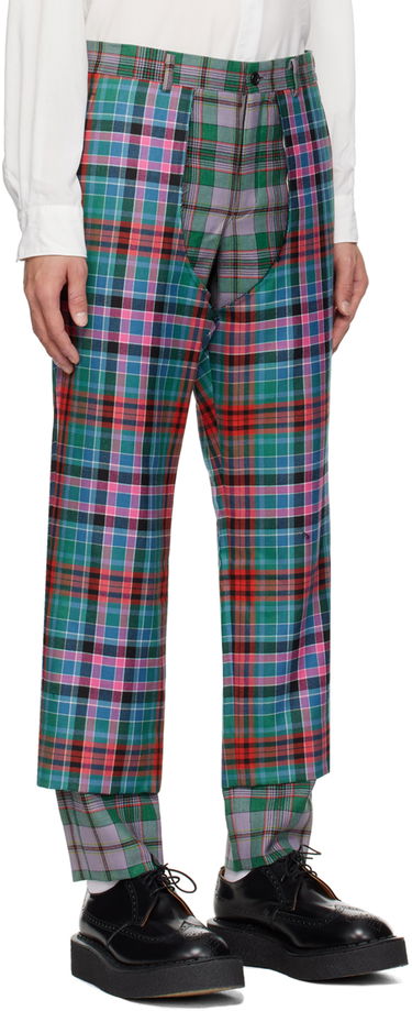 Byxor Comme des Garçons Comme des Garçons Homme Plus Tartan Chaps Trousers Flerfärgad | PL-P013-051-1-1, 1